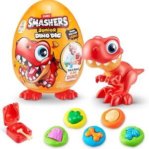 Smashers Junior Dino Dig Large Egg (T-Rex) by ZURU 18+ Surprises Compounds Mold